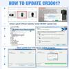 LANCIO X431 CR3001 Creader Lettore di codice Auto Completo OBD2 Strumenti diagnostici Scanner Controllo motore Aggiornamento gratuito Strumento diagnostico automatico