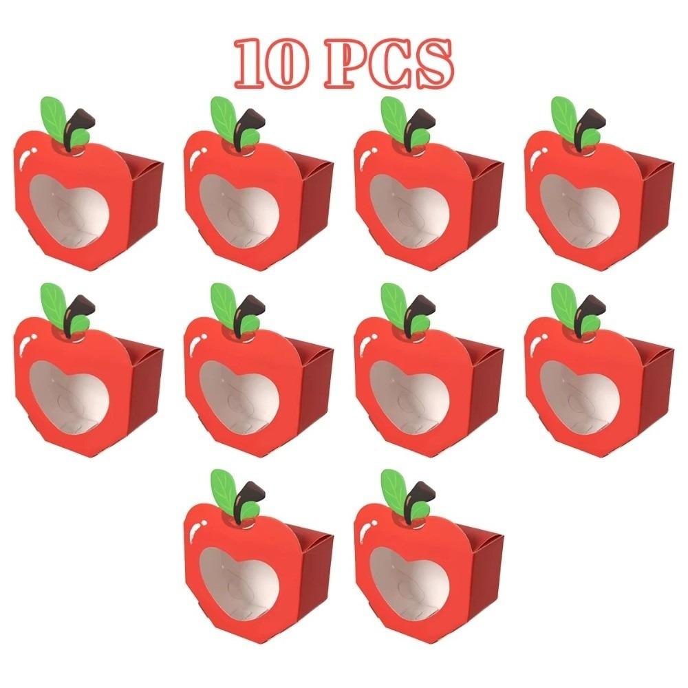 

10Pcs Party Favor Heart Gift Box Mini Snack Paper Holder Christmas Party