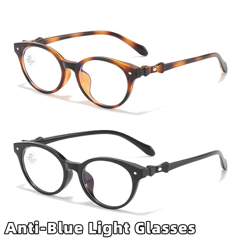 Ultra-Lightweight Japanese-Style Retro Anti-Blue Light Glasses Women'S Sophisticated Slimming Eyeglasses Outdoor Sports Eyewear