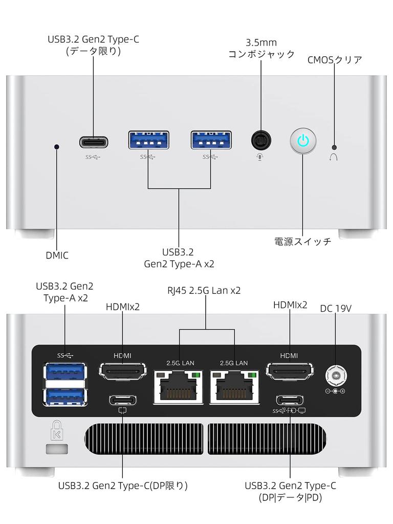 MINISFORUM NAB9 Mini Intel Core 32GB DDR4 1TB PCIe Windows 11 BT Dual 2 2 Quad Display Output PC, i9-12900HK, RAM, 4.0 SSD, Pro, Wi-Fi 6, 5.2,