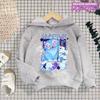 KPop Demon Hunters Hoodie Fashion Rumi Sweatshirt Pullover Cute Long Sleeve Autumn Boys Girls Cartoon Y2K Hoody Sportswear