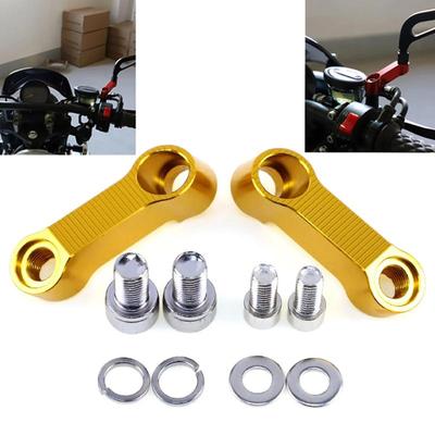 Motorcycle Rearview Mirrors Extension Riser Extend Adapter Mirror Extender Adapters Riser Supplies Rear View Base Mirrors