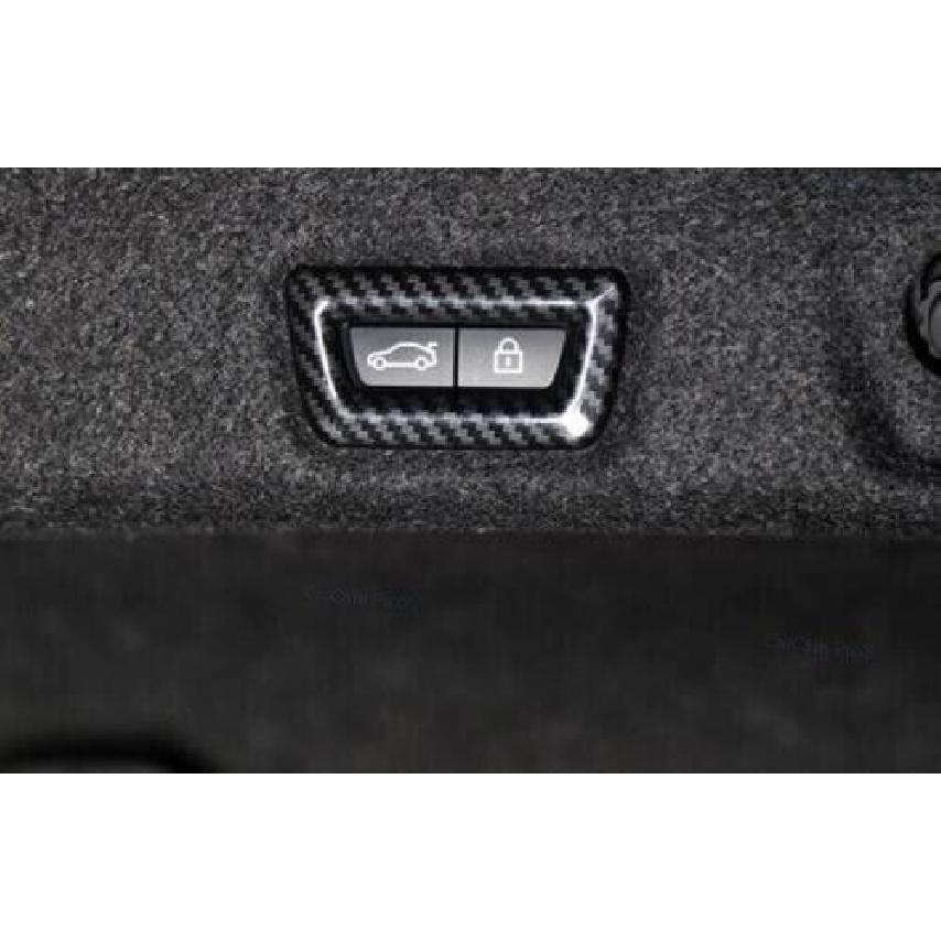 Tailgate Rear Frame Trim Door Switch Carbon Fiber Fit For BMW X5 G05 -