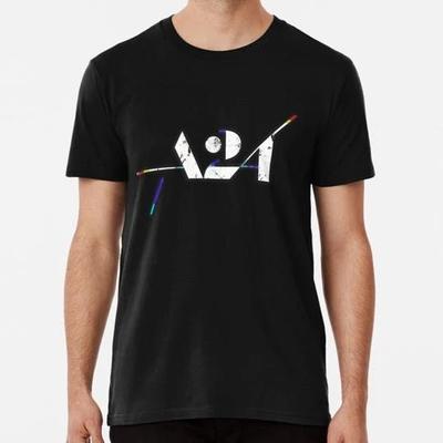T-shirt con logo A24 dalla taglia S alla 5XL Made in USA