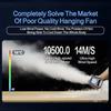 Summer Portable Waist-mounted Fan 3CM Ultrathin 4000mAh Clip on Strong Wind Small Fan Outdoor Work Neck Hanging Cooling Fan
