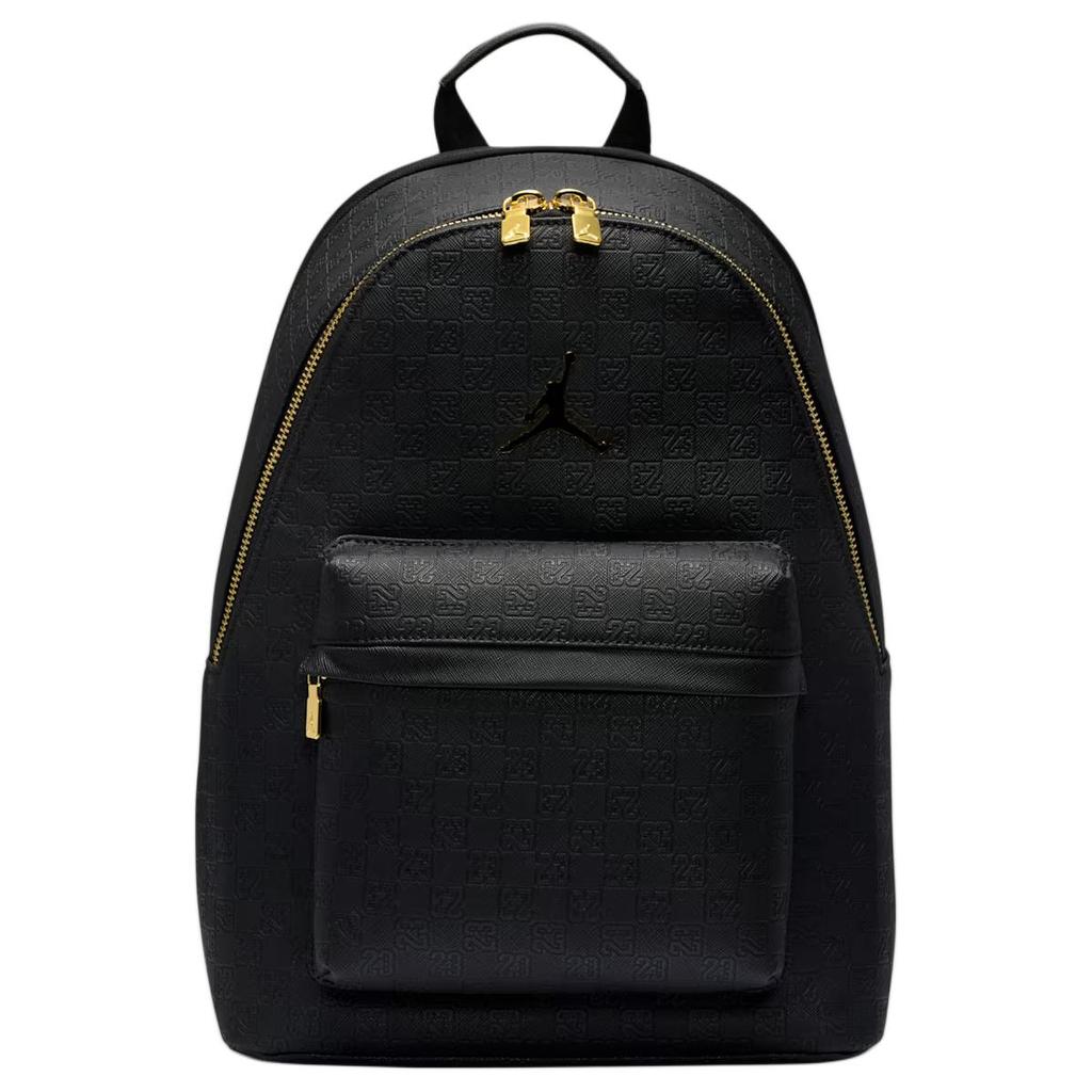 Jordan Logo Large Capacity Backpack Regular Kids Kids backpack Black HV1621-011