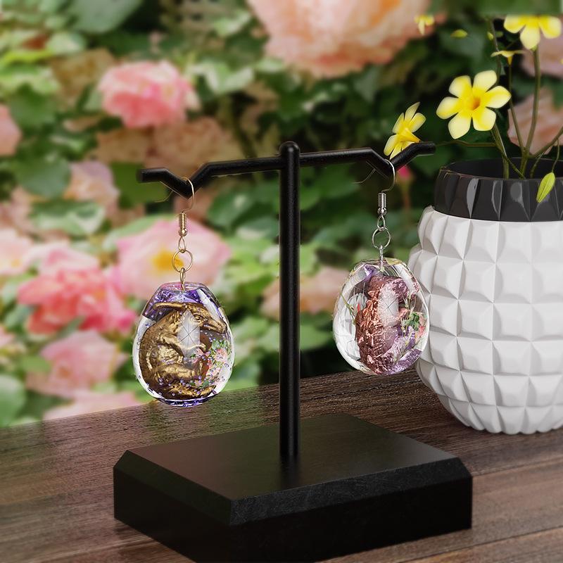 1 Piece DIY Dragon Animal Candle Craft Ornaments 3D Dragon Egg Silicone Resin Mold Home Decoration