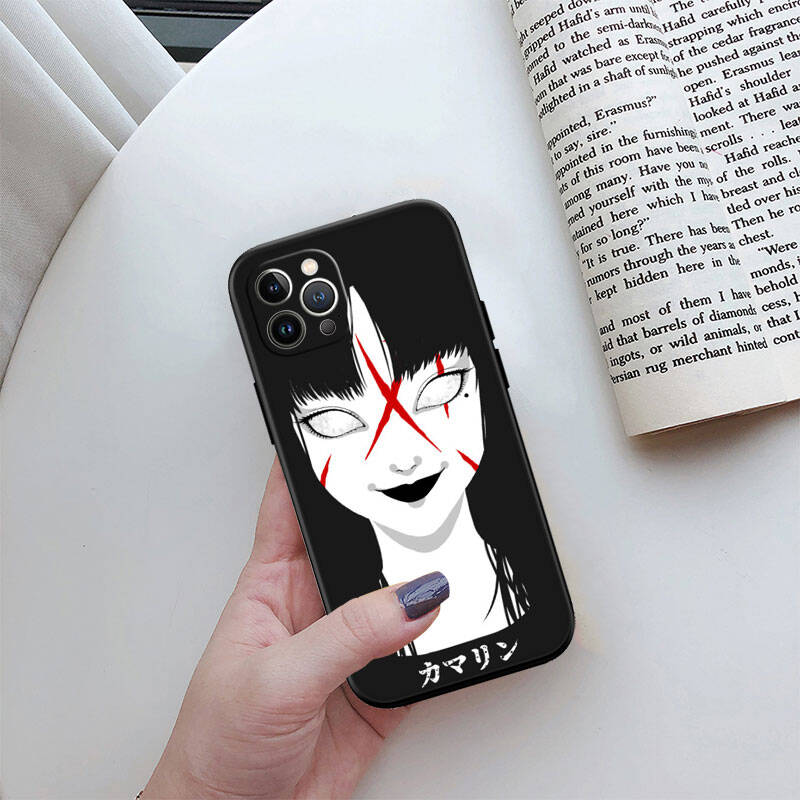 MH79 Junji Ito Tomie Phone Shell Case for iPhone 7 8 11 12 13 14 15 16 17 16E XS Pro Max XR X SE Air