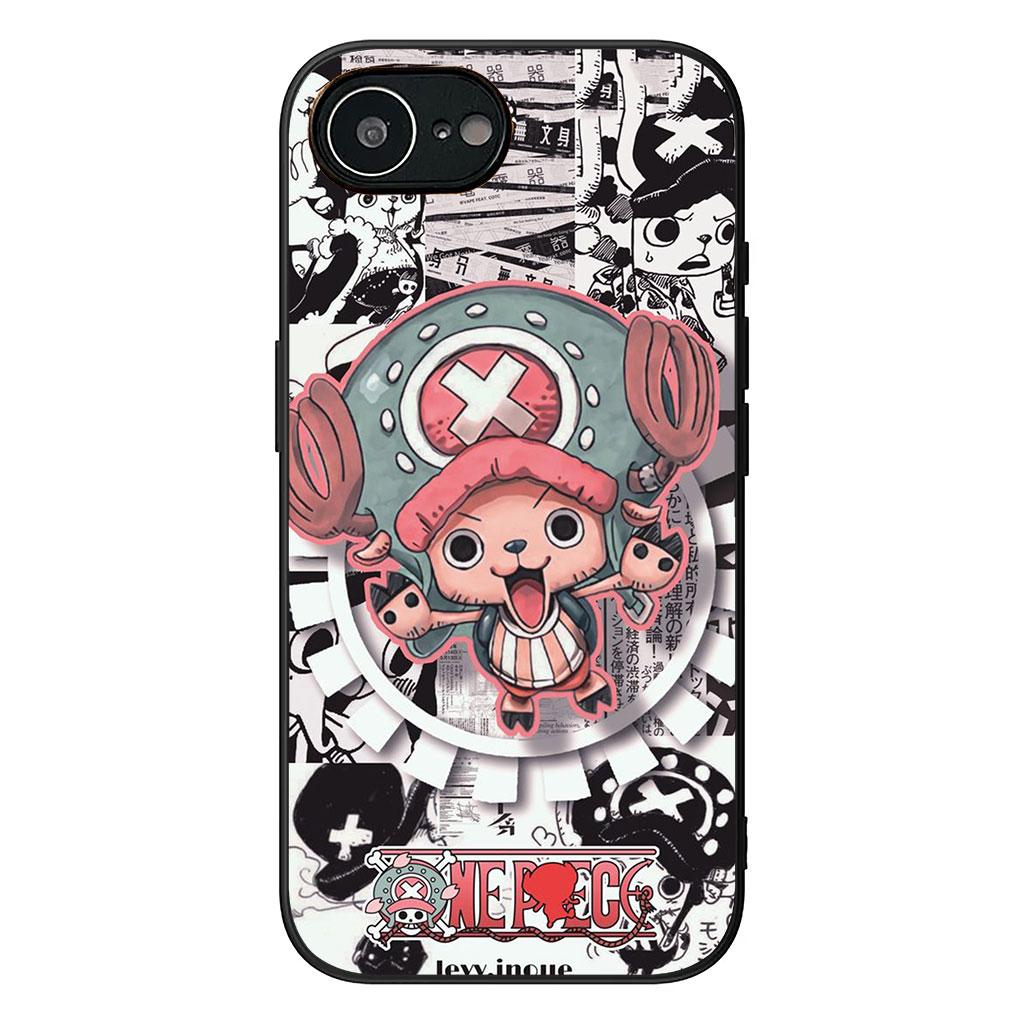 Cover for Apple iPhone 16 15 14 Plus 13 12 Mini 17 Pro Max + ProMax 16E Air Phone Case Tony Chopper Luffy One Zoro Piece