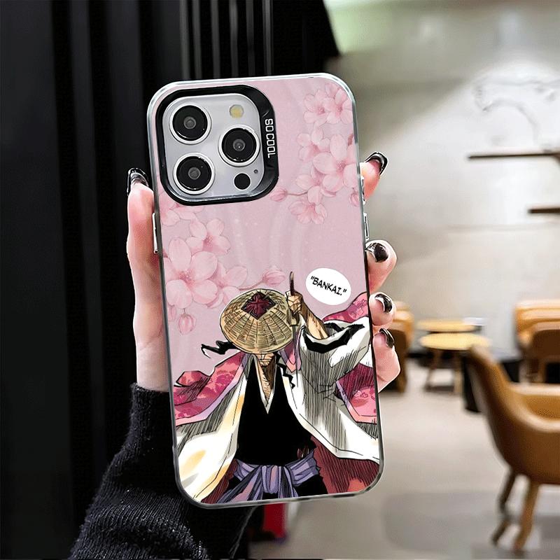 Bleach Kyoraku Shunsui Shockproof Phone Case for iPhone 17 Air 16 16E 15 Pro Max 14 Plus 13 Mini 12 Back Cover Anti Fall Fundas