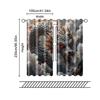 Set Of 2 Filtering Curtains Excluding Rods Non Movable Without Batteries Vibrant Dragon Use Bedrooms Living Rooms Curtain Polyester Perfect For Great