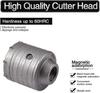 35Mm Sds Hole Saw + 200Mm Connecting Rod + Twist Drill Bit + Positioning Screw, For Reinforced