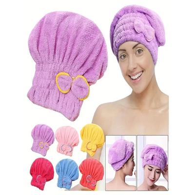 1pc Quick Drying Hair Cap, Can Quickly Absorb Water and Dry Hair, Soft and Comfortable, Convenient and Fast Home Bathroom Decor Fall Decor