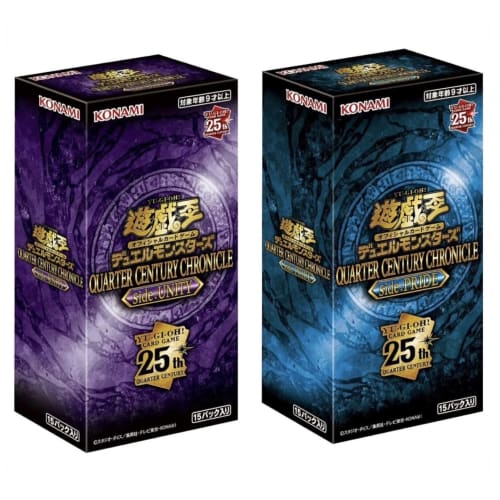 

[Fully authentic, unopened box set with shrink wrap] QUARTER CENTURY CHRNICLE side: PRIDE side: UNITY Complete 2-box set