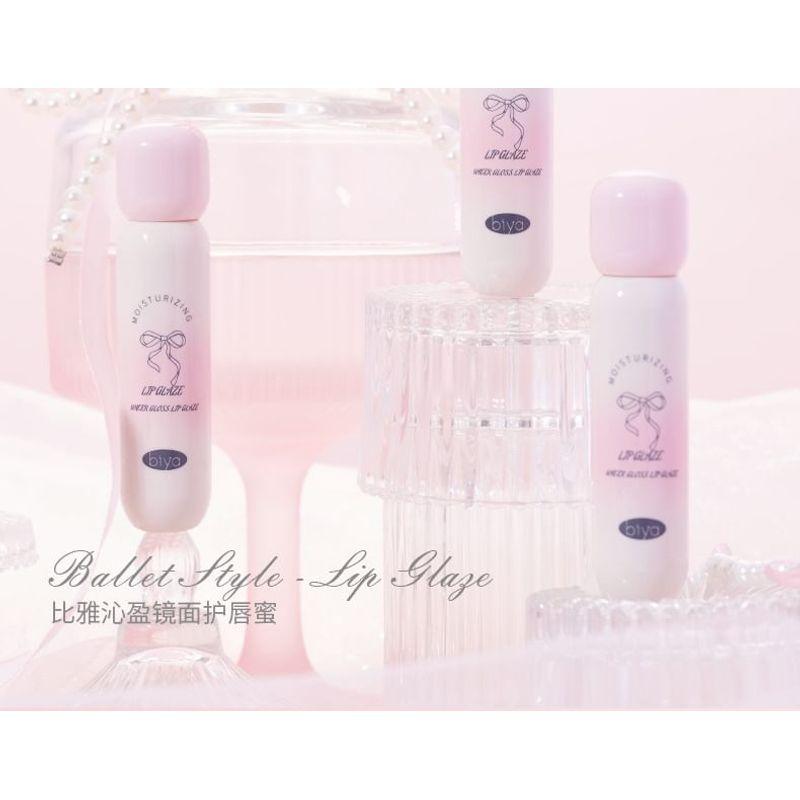 biya - Ballet Style Mirror Lip Gloss - 6 Colors
