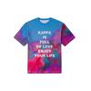 Kappa Drop Shoulder Sleeve T Shirt Unisex Blue (Unisex) T-Shirts K0CX2TD17D