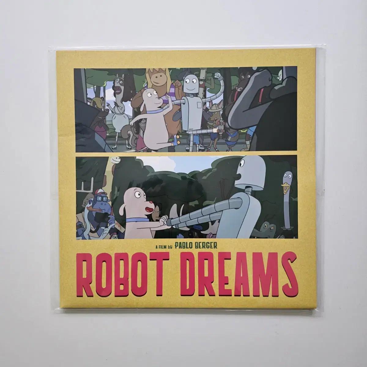 

Robot Dream 21 сентября обложка альбома Lp