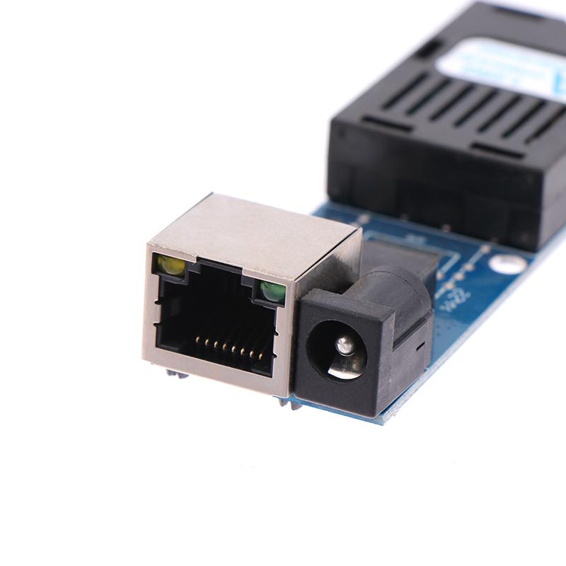 Mini Gigabit Fiber Optical Media Converter 1000Mbps Single Mode 3-5Km Upc/Apc Sc-Port A/B Port