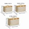 Large Capacity Clothes Quilt Storage Bag Non-Woven Fabric Luggage Storage Bag  Closet