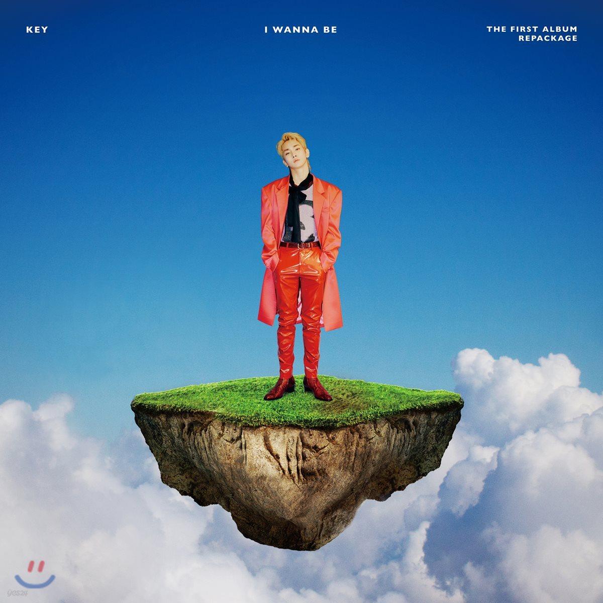 

Key - Regular 1st Album Repackage: I Wanna Be [Smart Music Album (Kino Album)]