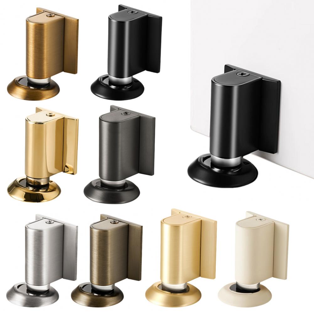 Door Stop Wall Guard Magnetic Door Stopper Wall Protector for Carpet Tile Wooden Floor Anti-collision Windproof Door Holder