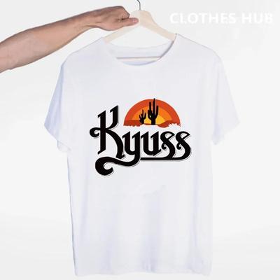 Kyuss Rocková kapela Queens Of The Stone Age Clutch Tričko s kulatým výstřihem Krátký rukáv Letní ležérní móda Unisex Pánské a dámské tričko