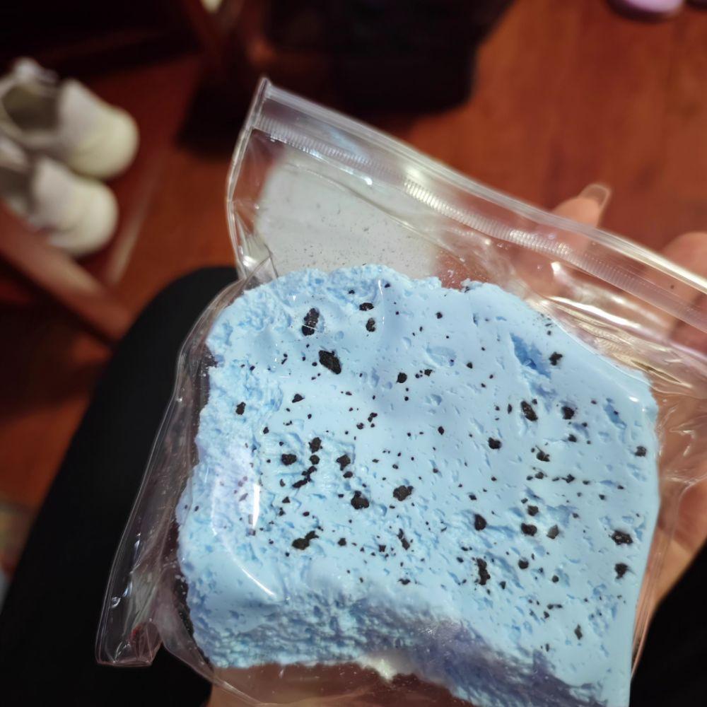 Three-layer Toast Fidget Toy Matcha Sadnwich Fidget Toy Novelty Toast Squeeze Toys  Mini Ornaments