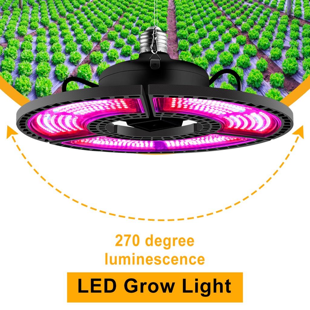 504 LED Growth Lamp Flowers Plants LED Grow Light Full Spectrum E27 LED Growing Bulb for Indoor Hydroponics 85~265V