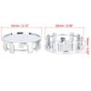 Universal  54mm 9 Lugs Car Wheel Center Hub Caps Cover Protector Pack of 4