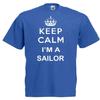 Keep Calm Sailor Adults Mens T Shirt 12 Colours Size S 3XL