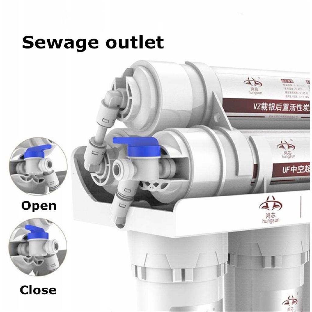 Kitchen Home Purifier Water Filters 6- Water Filter System UF Home Purifier Faucet Household Ultras Filtration Water 330x270x135mm