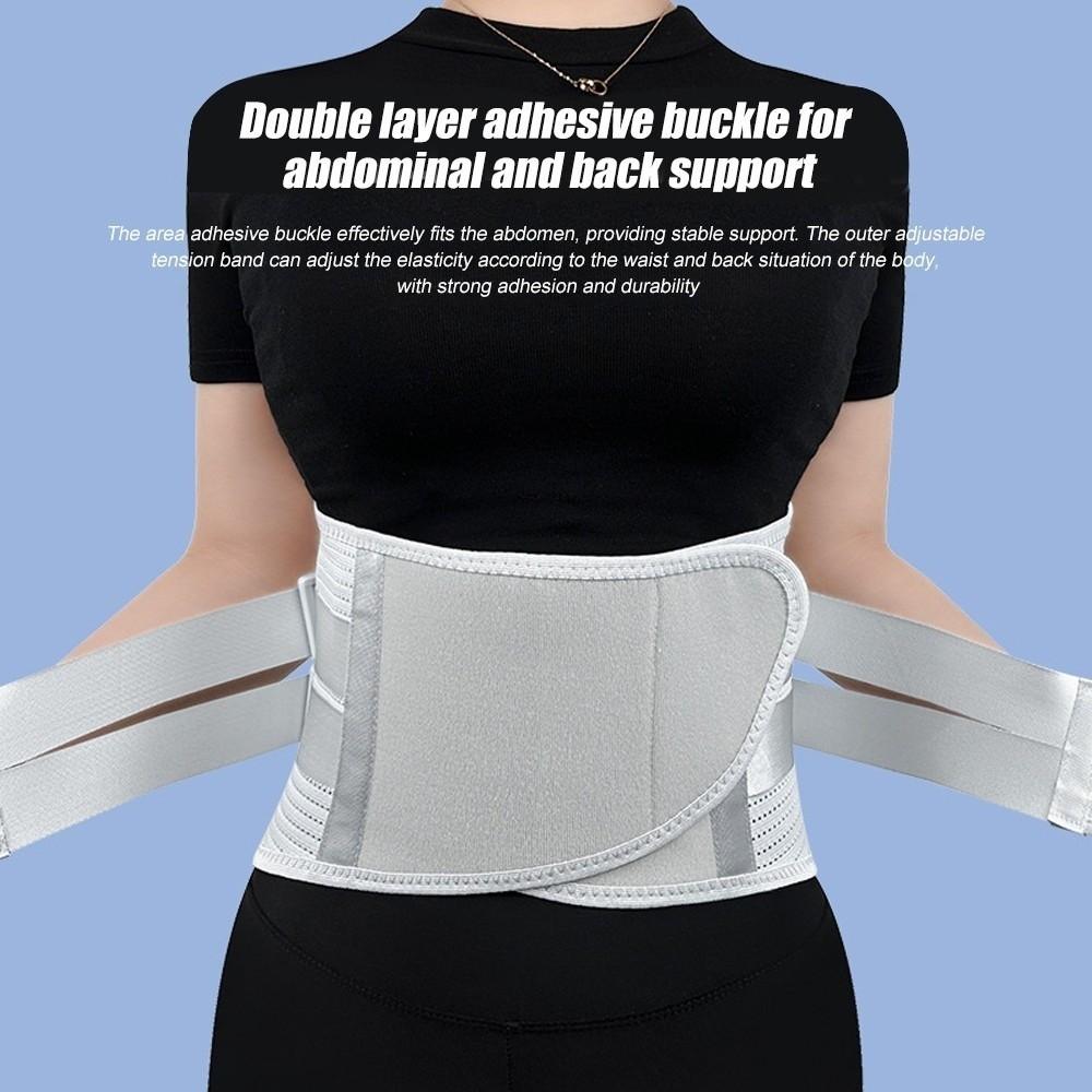 Ergonomic Support Back Brace Adjustable Straps Lower Back Brace  Back Pain Treatment