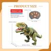 Dinosaur Toy Remote Control Electronic Walking with Lifelike Sounds Mist Dancing Action