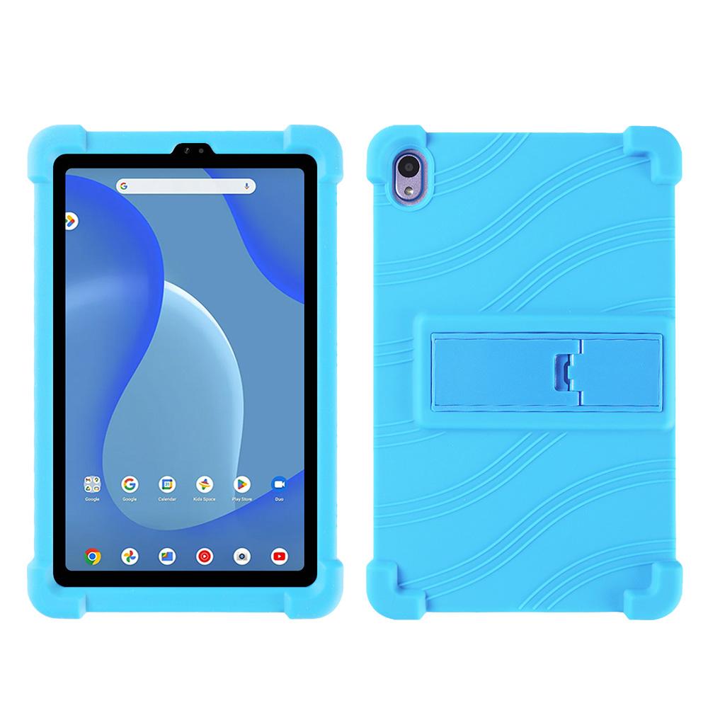 For Walmart Onn 7 inch Tablet Gen 4 (2024) Silicone Case with Kickstand Rugged Protective Cover