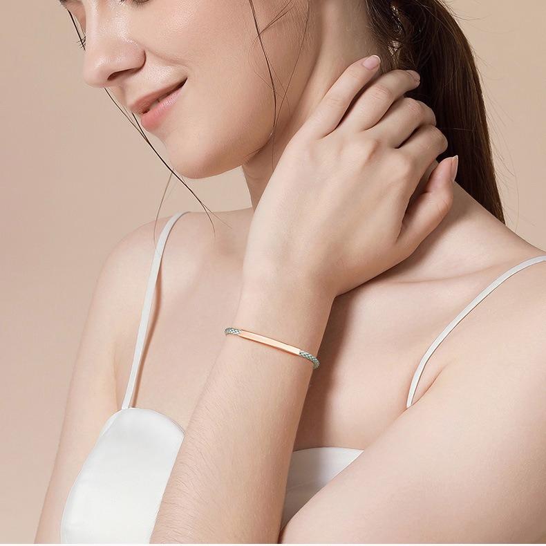 Couple Bracelet Hand Rope Gift Simple Woven Bracelet Commemorative Valentine's Day Gift