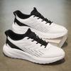 Men's Shoes Spring and Autumn Black Mesh Sneakers Men's Daily Lightweight Outdoor Casual Running Travel Shoes