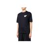 Emporio Armani Logo Print Crew Neck Short Sleeve T-Shirt Men Tops Black 6L1TG2-1JSAZ-0999