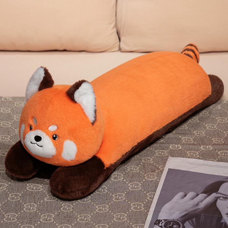 

Non-Toxic Raccoon Panda Plush Toys Cartoon Sleeping Appease Pillows Fluffy Animals Dolls Sleeping Companionship Lovely Birthday Gifts 90cm