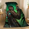 Dead Space Spieldecke 240g Flanelldecke, geeignet für Sofas, Betten, Büros, exquisites Geschenkdecke