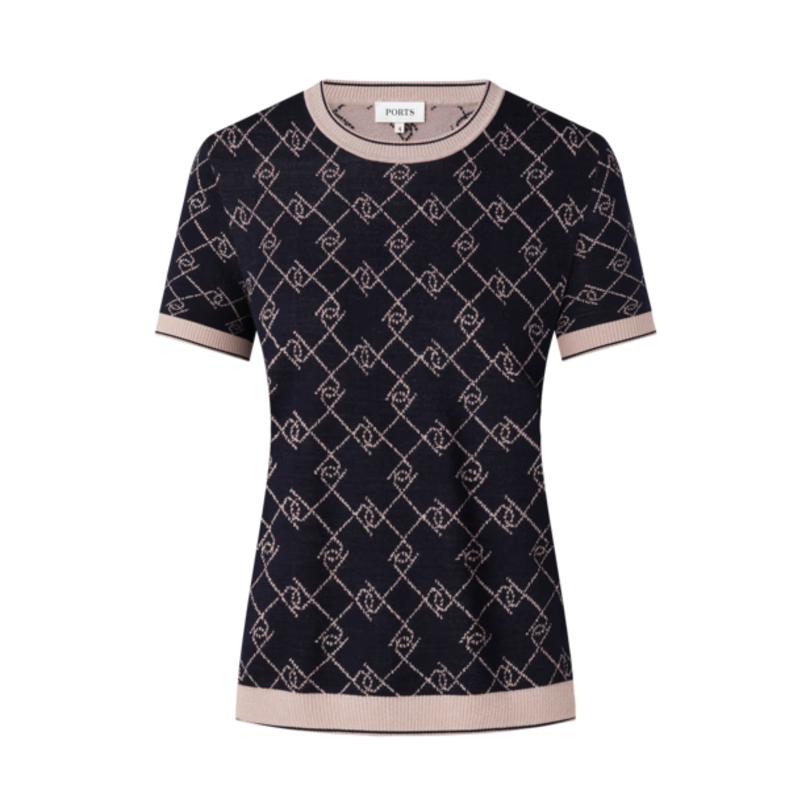 

PORTS Women s Short Sleeve Knit Top S