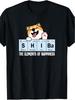 1pc, Men's T-shirt with Festive Design and Elements of Happiness, Unisex Design, Casual and Comforta