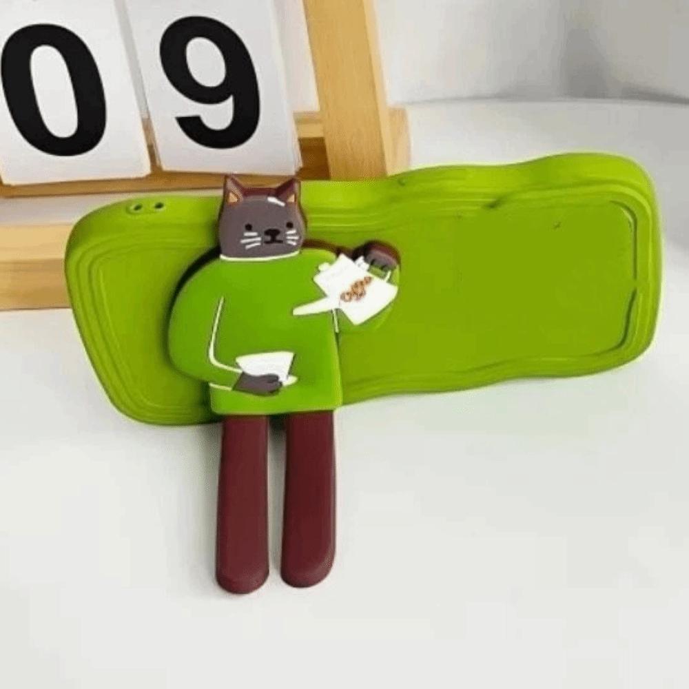 Creative Cartoon Fridge Magnets 3D Animal Phone Holder Funny Fridge Magnetic Hook  Home Decoration