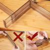 2Pcs/set Adjustable Drawer Cabinet Storage Partition Divider DIY Organizer Storage Shelves Cabinets Home Drawer Holder