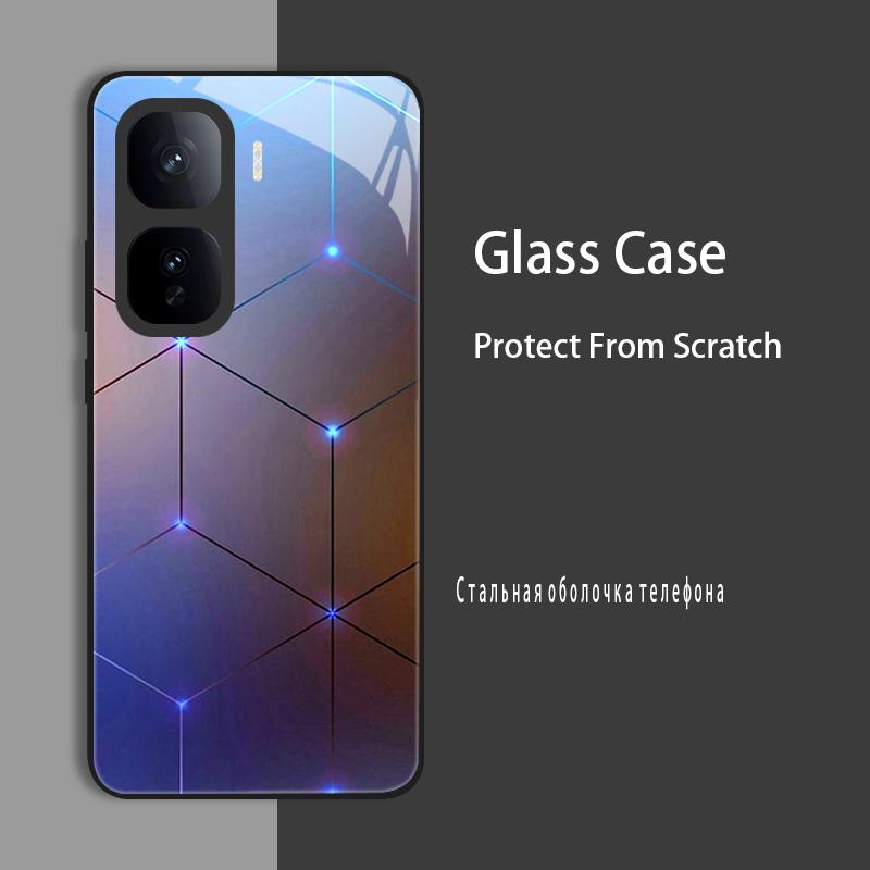 For Vivo IQOO Neo 10 Pro Neo10 Case Cover Tempered Glass Case Hard CoqueBumper For iQOO Z9 Turbo Z9S Pro Z9X Protect Case