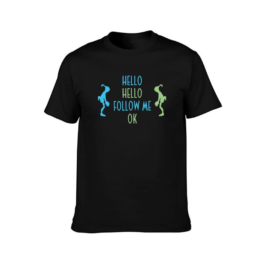 Oddworld Abe S Oddysee Hello Blue Green Best S For Boys Graphic S Copy T-Shirt Man Clothes Men's Clothing
