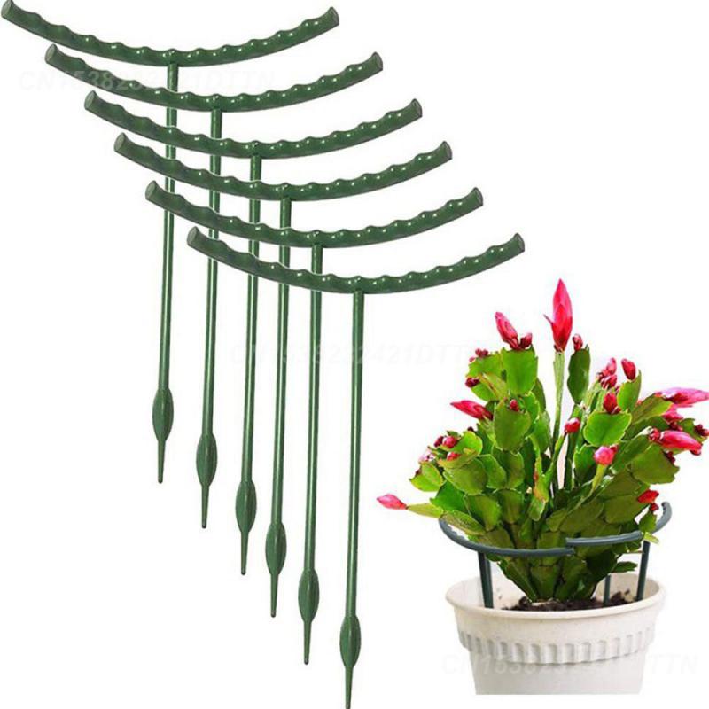 1/2/3PCS Garden Support Climbing Vine Flower Stand Greenhouse Arrangement Plastic Plant Support Frame Plant Accessories