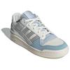 Adidas Oryginalne Forum Moda Wygodne Trwałe Niskoprofilowe Buty do Biegania Unisex Sneakersy Niebiesko-Białe JP5892