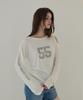 5OML 55 Loose Fit Long Sleeve (Ivory)