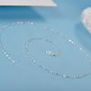 Pure Silver 999 Lip Chain Pendant Necklace - Versatile Hot-Selling Silver Accessory