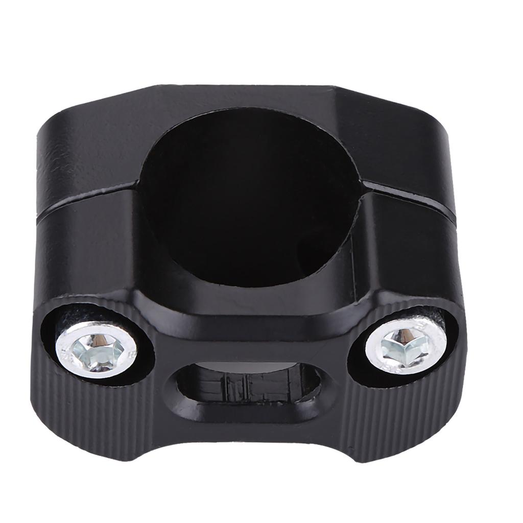 Aluminum Alloy 28mm 1 1 8  Motorcycle Handlebar Handle Fat Bar Mount Clamps Riser Black